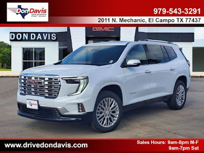 2026 GMC Acadia