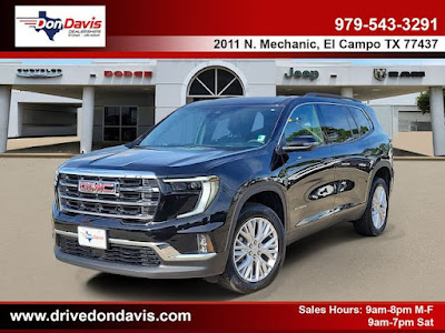 2026 GMC Acadia
